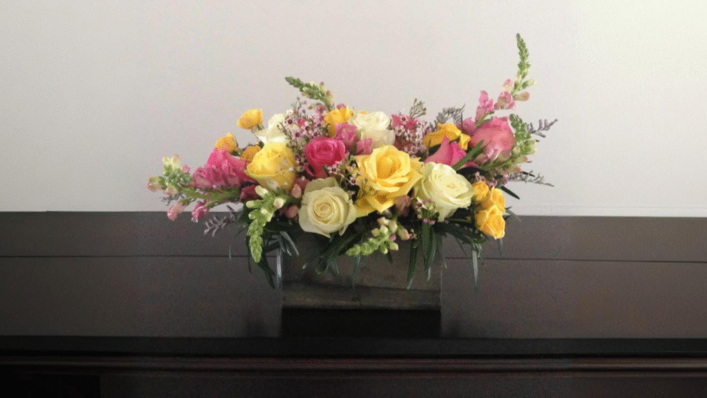 send get well flower